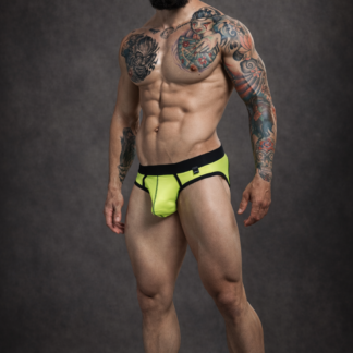 CUT4MEN Jockair Provocative Neon Lime