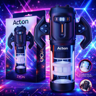 ACTION Zyon Masturbador Automático Avanzado con Up & Down y Rotación