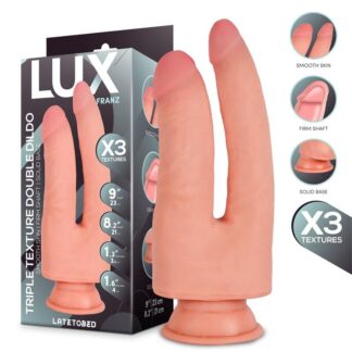 LUX Franz Dildo Doble Triple Densidad 8.2” / 9”