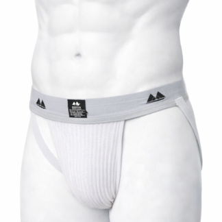 AMORABLE Jock Suspensorio Blanco | Banda Ancha 5 cm